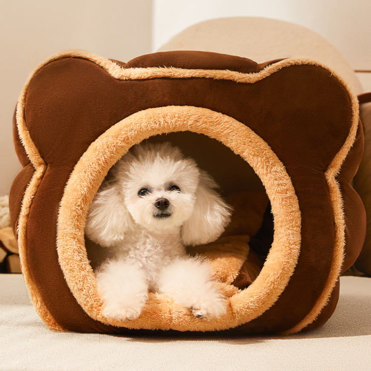 ペット ハウス ドーム型 猫 ベッドドーム おしゃれ 小型犬 猫ハウス 犬ハウス 暖かい ペットパウス ペットベット 折りたたみ ペットグッ
