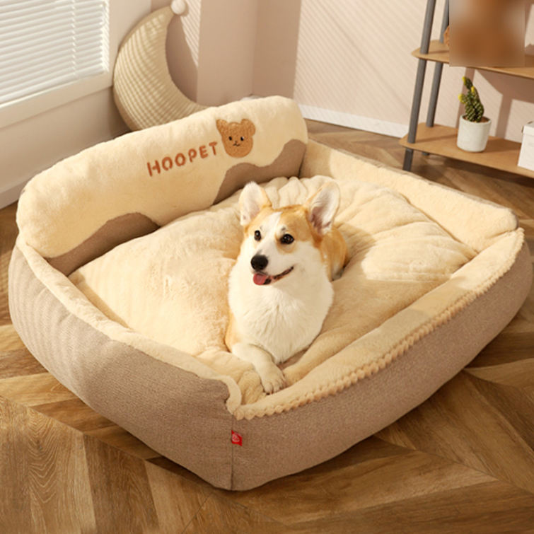 犬 猫 ベッド ペットベッド ペットクッション ペットマット ペットソファ ぐっすり眠る ふわふわ もこもこ 寝床 大型犬 暖かい ペット ベ