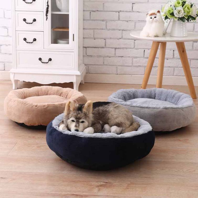 猫 犬 ベッド ふわふわ ペットベッド ぐっすり眠る 滑り止め 洗える オールシーズン キャット 猫用 小型犬用 ペット用品 おしゃれ かわい