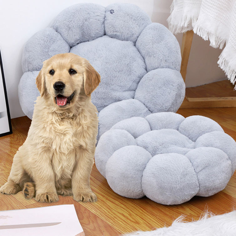 ペットベッド エアコン部屋用 ふわふわ 猫 ベッド 犬 ベッド クッション 暖かい 通年 洗える 滑り止め 寝心地良い ペット用ベッド ペット