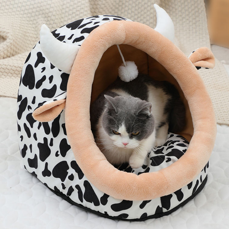 猫 ベッド 犬ベッド ドーム型 猫ベッド ペット用ベッド ペットベッド 冬 おしゃれ かわいい あったか ベッド グッズ あったかグッズ もこ