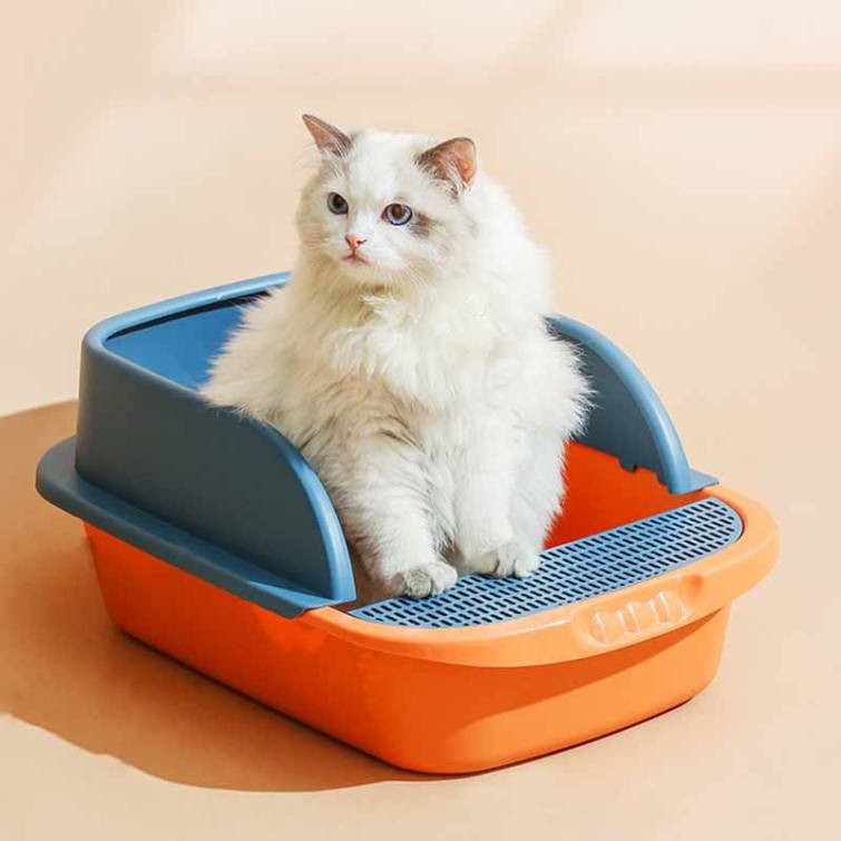 猫 トイレ におい対策 おしゃれ L サイズ 猫 トイレ におい対策 おしゃれ 収納 猫 トイレ ペット用 四角 猫砂 カバー 大容量 大空間 ペッ