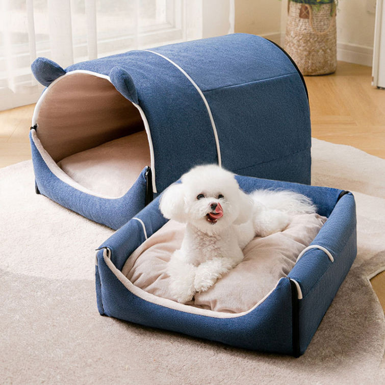 犬 ベッド 猫 ベッド クッション ハウス ドーム ペットベット 犬用ベッド ドッグハウス いぬ あったか 洗える ふわふわ 超小型犬 犬 猫