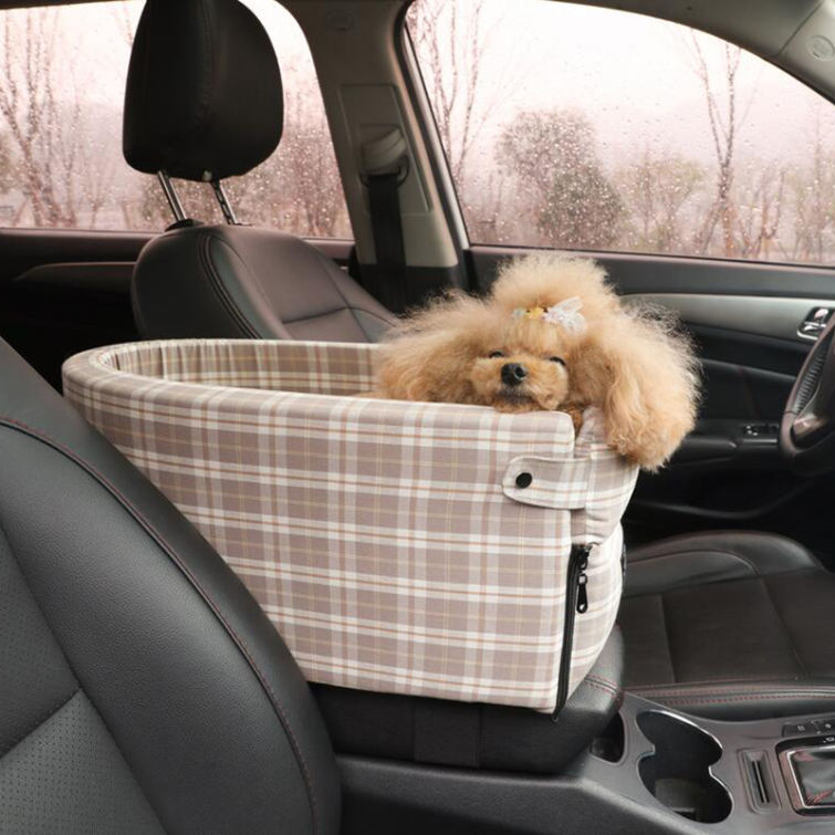 ペット用ドライブボックス 犬 車 ドライブボックス ドライブボックス 飛び出し防止 持ち運び お手入れ簡単 丸洗い ペット用 おでかけ用品