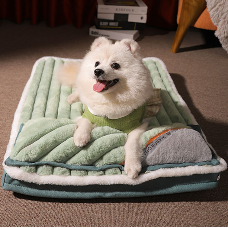 猫 犬 ベッド ふわふわ もこもこ ペットベッド ぐっすり眠る 滑り止め 丈夫 洗える キャット イヌ ペットソファー 通年 猫用 小型犬 中型